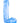 B Yours Sweet N' Hard 1 Dildo with Balls - Blue - 7in