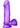 B Yours Sweet N' Hard 2 Dildo with Balls - Purple - 7.75in
