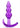 B Yours Triple Bead Butt Plug - Blue/Purple