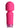 Bang! 10x Mini Silicone Rechargeable Wand - Pink