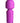 Bang! 10x Mini Silicone Rechargeable Wand - Purple