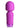 Bang! 10x Mini Silicone Rechargeable Wand - Purple