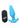 Bang! 21x Vibrating Silicone Rechargeable Butt Plug with Remote Control - Blue