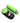 Bang! 28x Glow In The Dark Rechargeable Silicone Bullet with Remote - Green