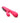 Bang! Digital Rechargeable Silicone Rabbit Vibrator - Pink