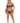 Barely Bare Demi Cup and Cheekless Panty - Black - Plus Size/Queen - 2pc