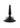 Beginner Metal Plug Rechargeable Vibrating Anal Plug - Black/Metal