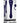 Bendable Sucker Dual End Silicone Rechargeable Vibrator - Purple