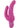 Bendie Stud Over and Under Vibrator - Pink