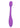 Bliss Liquid Silicone Flex-O-Teaser Rechargeable Clitoral Stimulator - Purple