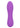 Bliss Liquid Silicone Ripple Rechargeable Vibrator with Clitoral Stimulator - Purple