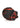 Bloomgasm Black Kiss Rimming Rose Rechargeable Silicone Clitoral Vibrator - Black/Red