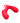 Bloomgasm Rose Touch Pulsing Rechargeable Silicone Finger Vibrator - Red