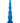 Blue Line Anal Beads with Suction Cup - Blue - 6.75in