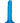 Blue Line Suction Cup Anal Dildo - Blue - 5.75in