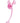 Blueline Piss-Thru Flying V Male to Female No Nub Feminizer Transformation Device - Pink