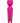 Lush Allana Velvet Rechargeable Silicone Wand Vibrator - Magenta/Purple/Rose Gold