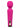 Lush Allana Velvet Rechargeable Silicone Wand Vibrator - Magenta/Purple/Rose Gold