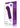 Bodywand Dotted Mini G Rechargeable Silicone Vibrator - Neon Purple/Purple