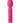 Bodywand My First Mini Wand Vibe Silicone Rechargeable Vibrator - Red/Rose