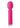Bodywand My First Mini Wand Vibe Silicone Rechargeable Vibrator - Red/Rose