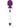 Bodywand Silicone Plug-In Wand Massager - Purple