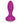 Bodywand Socialite Paradis Rechargeable Silicone Anal Plug - Gold/Purple