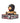 Bondage Bearz Gary Gag Ball Stuffed Animal - Black/Brown