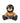 Bondage Bearz Sal The Slave Stuffed Animal - Black/Brown