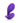 Booty Ball Petite Probe Silicone Butt Plug - Purple