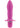 Booty Call Booty Rocket Silicone Vibrating Butt Plug - Pink