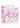 Booty Sparks Pink Gem Glass Anal Plug - Pink - 3 Pieces/Set