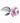 Booty Sparks Pink Gem Glass Anal Plug - Pink - Small