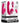 Buck Wild Rechargeable Silicone Dual Massager with Clitoral Stimulation - Pink