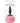 Bunny Tails Mini Silicone Butt Plug - Pink Fur - Black/Pink