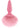 Bunny Tails Silicone Butt Plug - Pink
