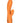 California Dreaming Newport Beach Babe Rechargeable Silicone Thumping Vibrator - Orange