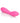 California Dreaming Surf City Centerfold Rechargeable Silicone Vibrator - Pink