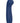 Cashmere Satin G Rechargeable Silicone G-Spot Vibrator with Clitoral Stimulator - Blue