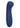Cashmere Satin G Rechargeable Silicone G-Spot Vibrator with Clitoral Stimulator - Blue