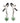 Charmed Mary Jane Nipple Clamps - Green/Metal/Silver