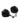 Charmed Pom Pom Nipple Clamps - Black