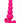 Cheeky X-5 Beads Silicone Anal Probe - Pink