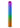 Chroma Rainbow Rechargeable Vibrator - Multicolor - Large