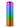 Chroma Rainbow Rechargeable Vibrator - Multicolor - Small