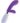 Classix Silicone G-Spot Rabbit Vibrator - Purple/White