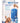 Cleanstream Deluxe Shower Enema Kit - Blue/White