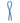 Clincher Adjustable Rubber Tie Cock Ring - Blue