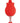 Clit-Tastic Rose Bud Dual Massager Rechargeable Silicone with Clitoral Stimulator - Red