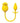 Clit-Tastic Tulip Finger Massager and Pleasure Plug - Yellow - Set